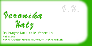veronika walz business card